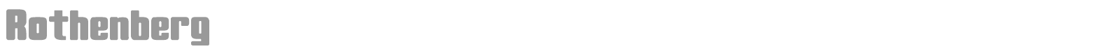 Rothenberg font preview